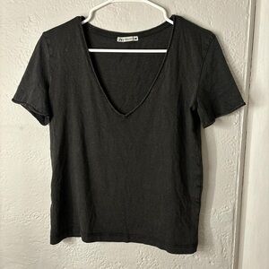 zara black shirt